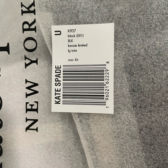 Kate Spade Large Tote Bag, Kenzie Limited Edition, Black - Picture 7 of 10